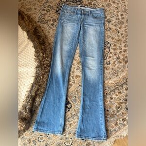 Hollister Women's Skinny Jeans - Light Blue